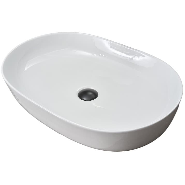 Раковина накладная Gid Lago 61x41x13.5см, D1348 51204, белый