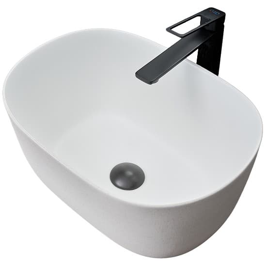 Раковина накладная Gid Creativo45x32x22см, N9302wg 51220, белый