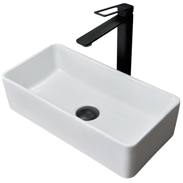 Раковина накладная Gid Geomtrico 46x23x12см, N1104 51224, белый