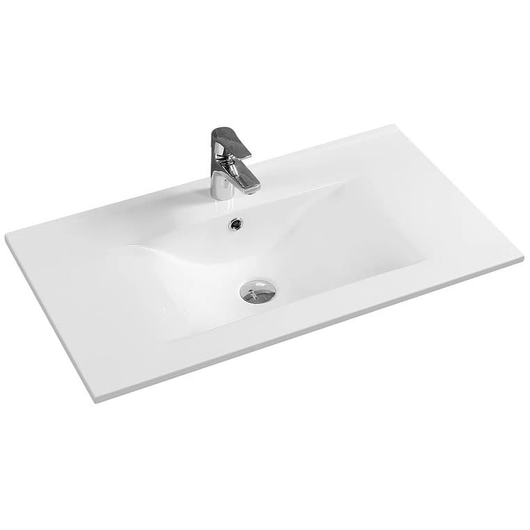 Раковина встраиваемая сверху Gid Integrado 76x46.5x17см, NYJ807-75 71115, белый