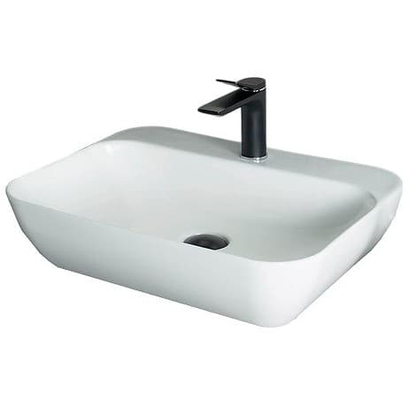 Раковина накладная Gid Geomtrico 55x42x15см, N9047 51184, белый