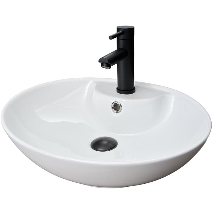 Раковина накладная Gid Lago 51x41x15см, N9005 51206, белый