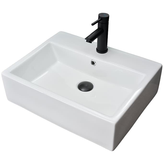 Раковина накладная Gid Geomtrico 53x41x15см, N9153 51215, белый