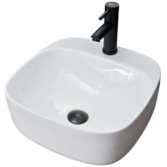 Раковина накладная Gid Geomtrico 42x42x15.5см, N9284 51219, белый