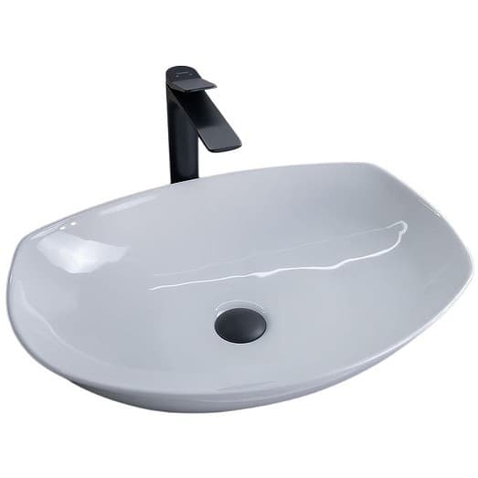 Раковина накладная Gid Creativo 56x40x16см, N9137 51177, белый