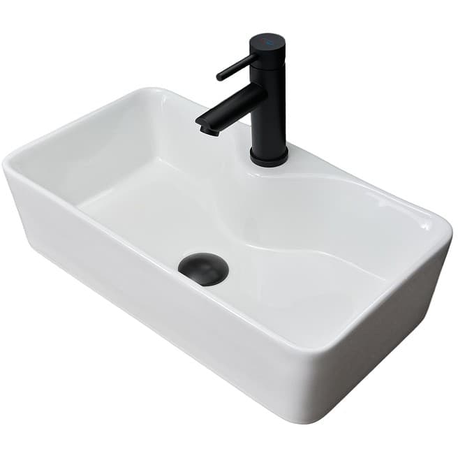 Раковина накладная Gid Geomtrico 55x31x14см, N9092 51202, белый