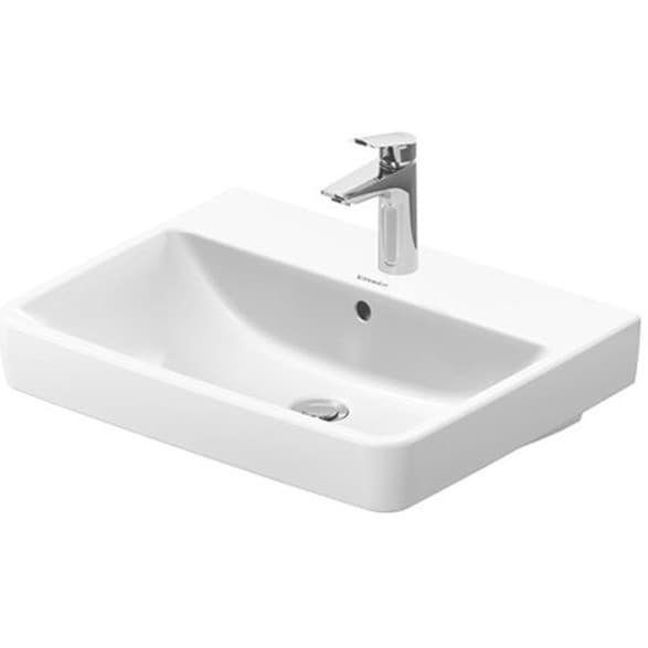 Раковина Duravit (Дуравит) No.1 60х46 см, подвесная, 1 отверстие, цвет: белый глянцевый 23756000002
