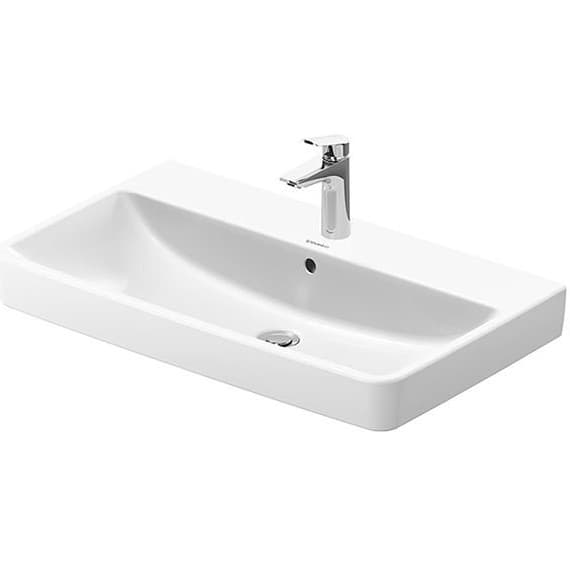 Раковина Duravit (Дуравит) No.1 80х46 см, 1 отверстие, подвесная, цвет: белый 23758000002