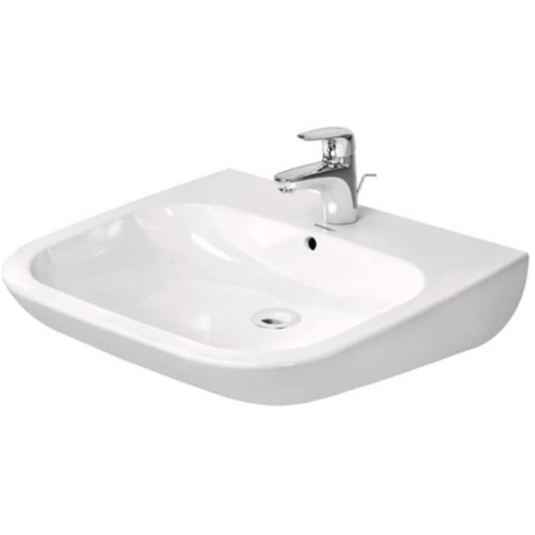 Раковина Дуравит D-Code белая 600х555х155 мм 23126000002, Duravit