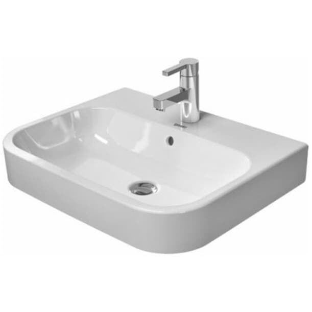 Раковина Дуравит Happy D.2 белая 600х460х170 мм 2315600000, Duravit