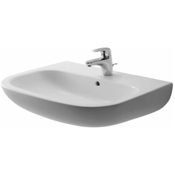 Раковина Дуравит D-Code белая 650х500х180 мм 23106500002, Duravit