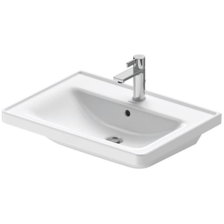 Раковина Дуравит D-Neo белая 650х480х165 мм 2367650000, Duravit