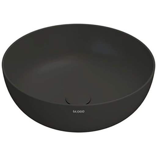 Раковина Globo (Глобо) T-Edge накладная d45хh16 см, без отверстий, цвет: smoke B6T45.SK