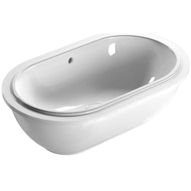 Раковина Глобо Forty3 белая 600х370х200 мм SC043BI, Globo