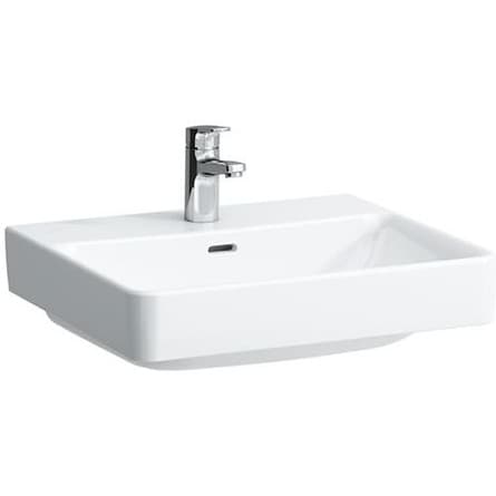 Раковина Laufen (Лауфен) Pro S 55х46.5х95 см, подвесная, с 1 отверстие, цвет: белый 8.1096.2.000.104.1