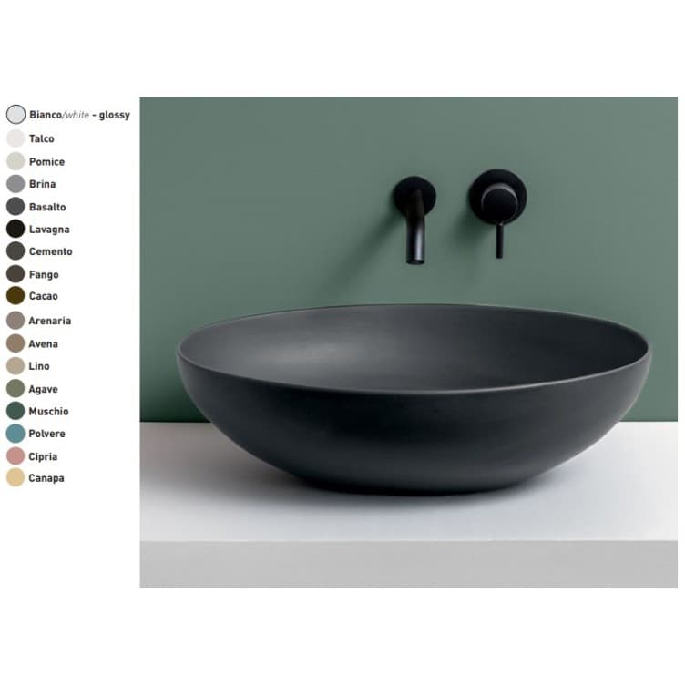 Раковина Cielo Le Bacinelle серая 620х450х180 мм BAECO BR