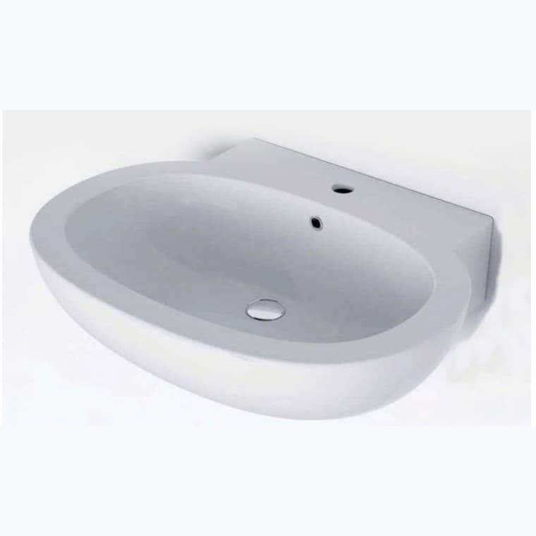 Раковина Cielo Easy Bath белая 650х520х175 мм EASLA65E
