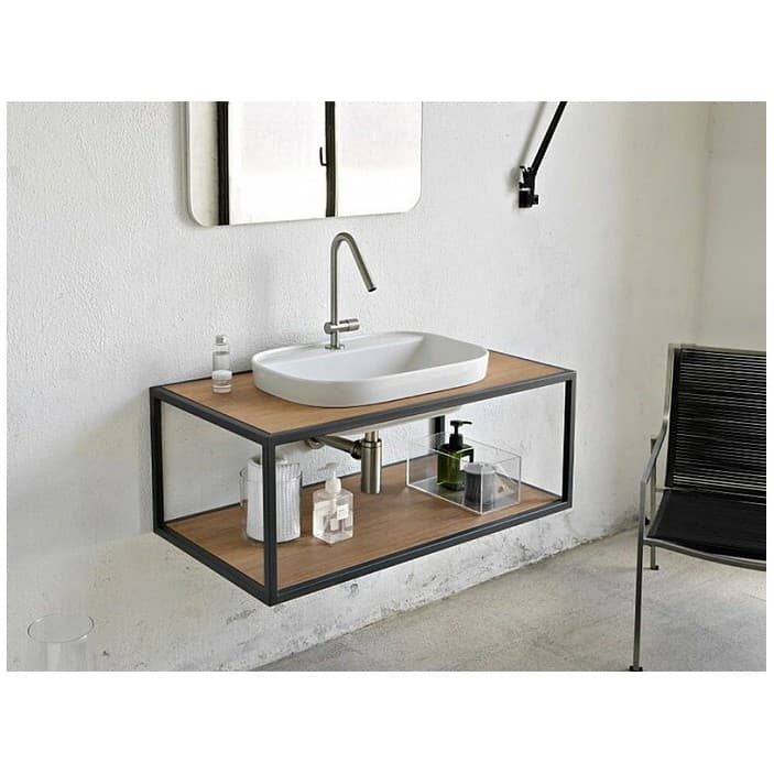 Раковина Scarabeo Glam белая 560х390х140 мм 1805 41