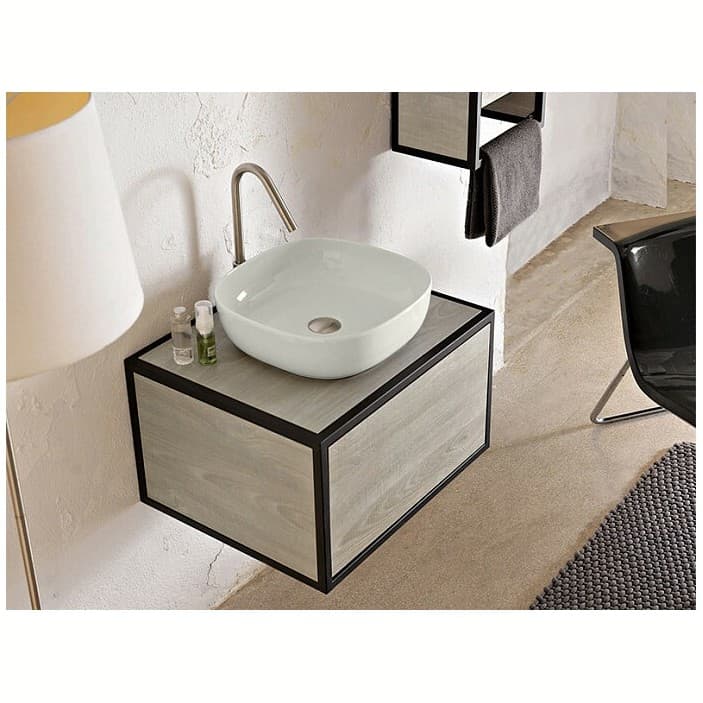 Раковина Scarabeo Glam белая 400х400х125 мм 1806 41
