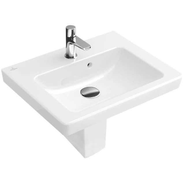 Раковина Виллерой и Бох Subway 2.0 белая 500х400 мм 73155001, Villeroy & Boch