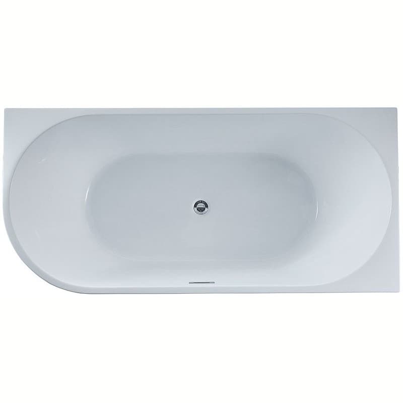 Ванна акриловая Vincea (Винчея) VBT-402-1500R 1500х750х580, цвет белый, слив-перелив в комплекте, правая, (без монтажного комплекта/ножек)