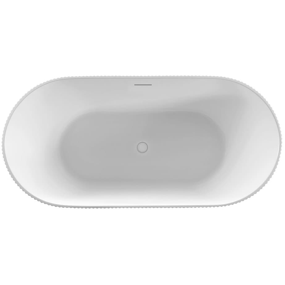 Ванна акриловая Vincea (Винчея) VBT-426-1700MW 1700х800х580 мм, белый матовый, щелевой перелив, слив белый