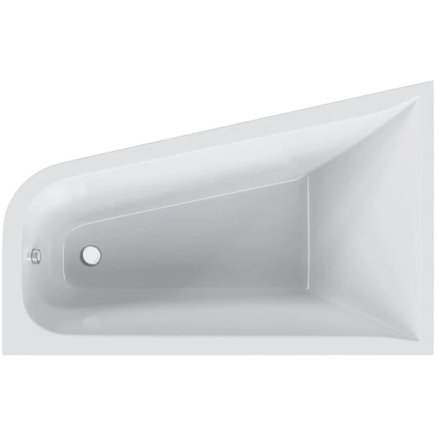 Ванна акриловая Am.Pm (Ам.Пм) Spirit 160x100 см, ассиметричная без слива/перелива, левосторонняя W72A-160L100W-A2 белый
