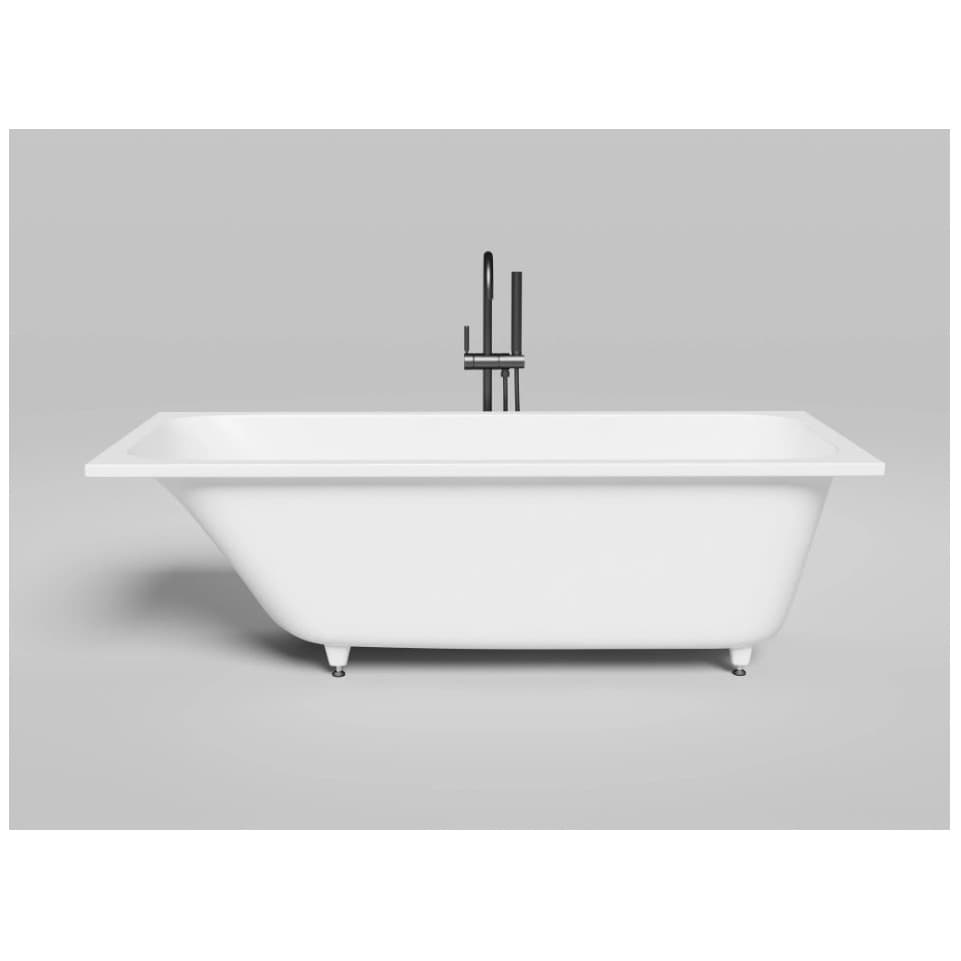 Ванна пристенная/встраиваемая Salini (Салини) Orlanda 1700х610х445 мм, 102011G, белый глянцевий