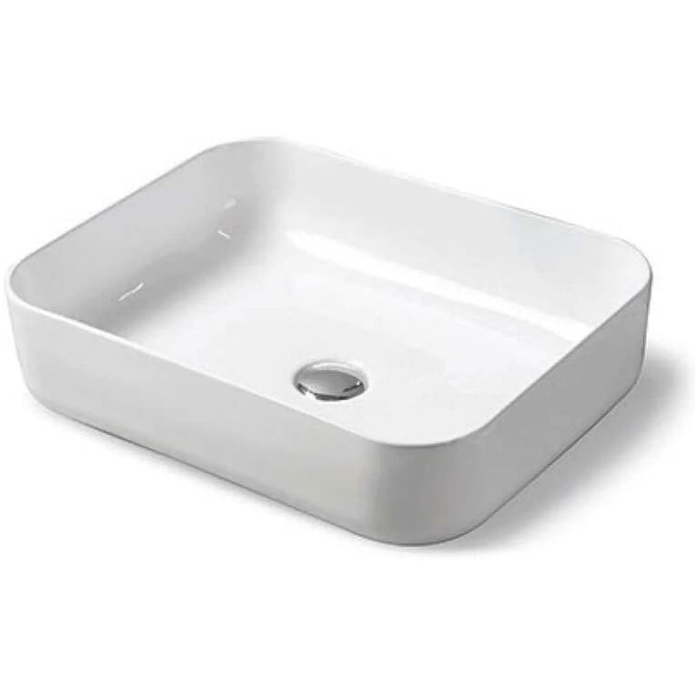 Раковина керамическая Vincea (Винчея) VBS-105, 500х410х130, накладная, цвет белый