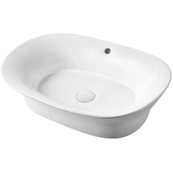 Раковина керамическая Vincea (Винчея) VBS-205, 510х395х150, накладная, цвет белый