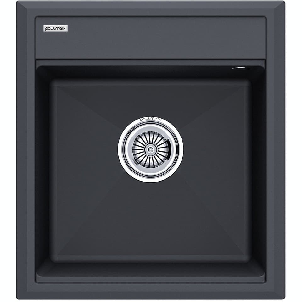 Мойка кухонная Paulmark (Паульмарк) Stepia-460, PM114651-AN, антрацит