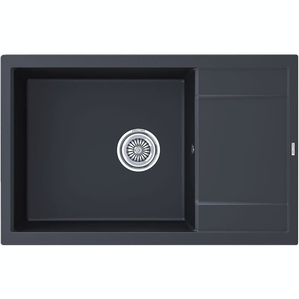 Мойка кухонная Paulmark (Паульмарк) FLUGEN 60, PM317850-AN, антрацит, 780х500 мм