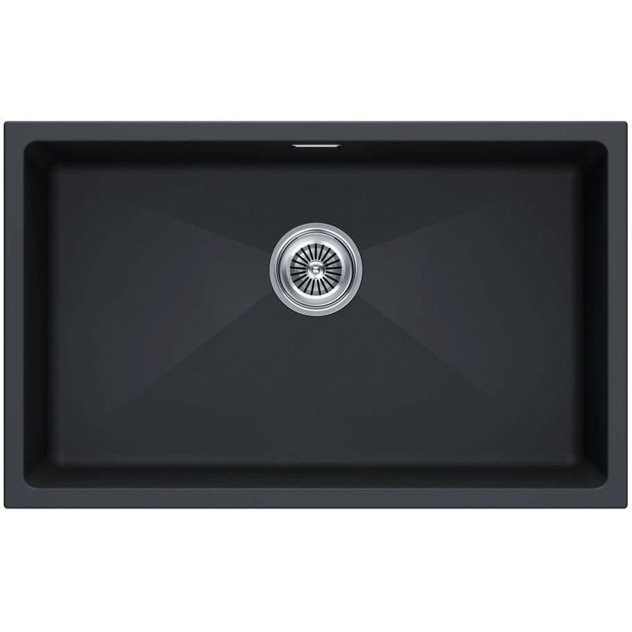 Мойка кухонная Paulmark (Паульмарк) LUMI 74UNI, LU74-AN, антрацит, 740х460мм