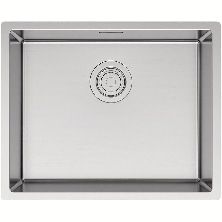 Мойка кухонная Paulmark (Паульмарк) LASSAN 54 UNI, LA54-BS, брашированная нержавеющая сталь 540х440мм