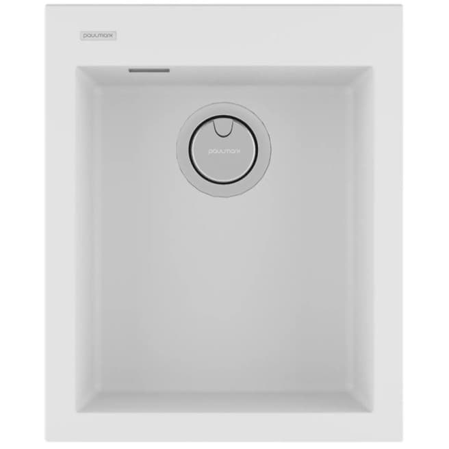 Мойка кухонная Paulmark (Паульмарк) Decoration 41 белый, PM934150-WH