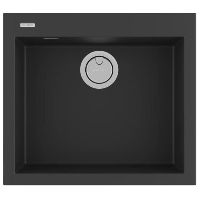 Мойка кухонная Paulmark (Паульмарк) Decoration 56 антрацит, PM935650-AN