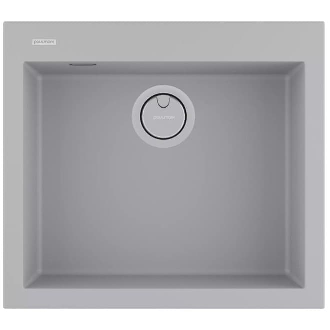 Мойка кухонная Paulmark (Паульмарк) Decoration 56 грей, PM935650-UGR