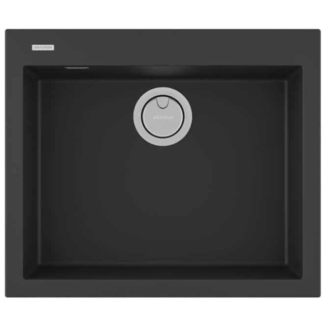Мойка кухонная Paulmark (Паульмарк) Decoration 60 антрацит, PM936051-AN