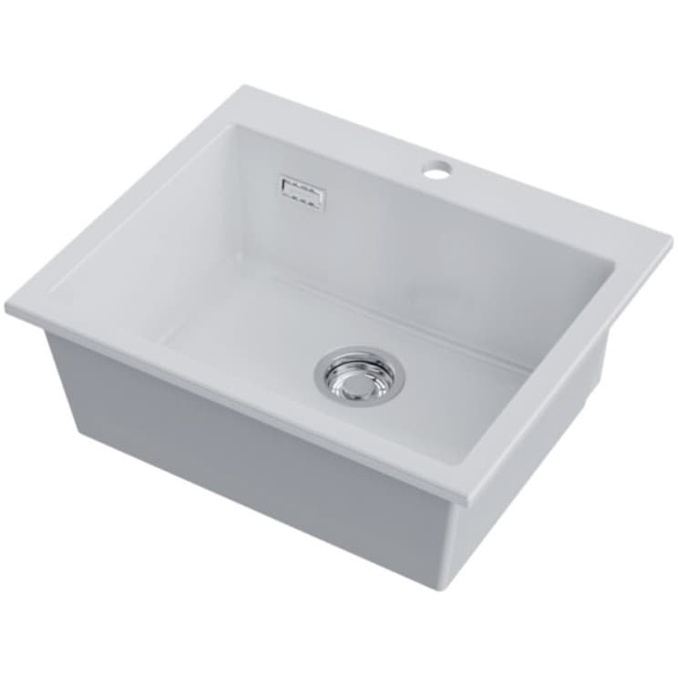 Мойка кухонная Омоикири Omishima белая 600х510х220 мм 4997466, Omoikiri