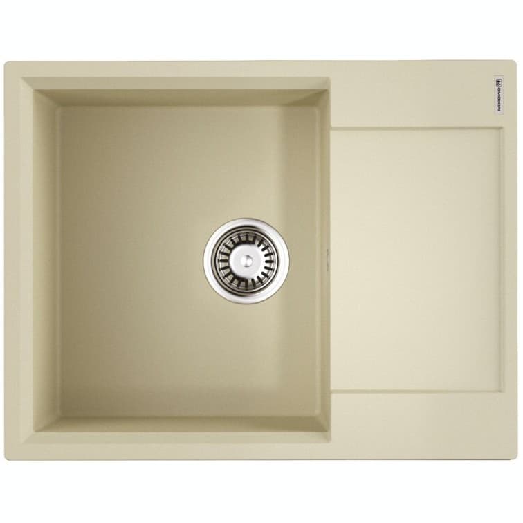 Мойка кухонная Омоикири Daisen бежевая 650х510х210 мм матовая 4993513, Omoikiri