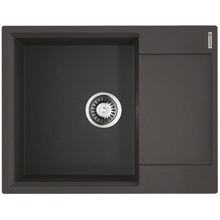 Мойка кухонная Омоикири Daisen черная 650х510х210 мм 4993519, Omoikiri