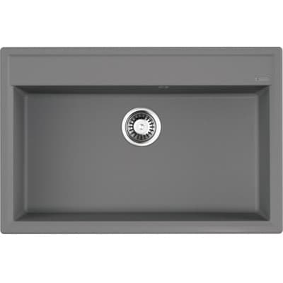 Мойка кухонная прямоугольная Omoikiri (Омойкири) Daisen 77-GR Leningrad Grey (4993628)