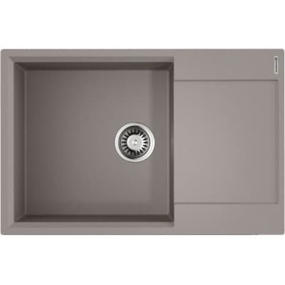 Мойка кухонная прямоугольная Omoikiri (Омойкири) Daisen 78-LB-GR Leningrad Grey (4993690)