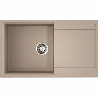 Мойка кухонная прямоугольная Omoikiri (Омойкири) Daisen 86-SA Бежевый (4993701)