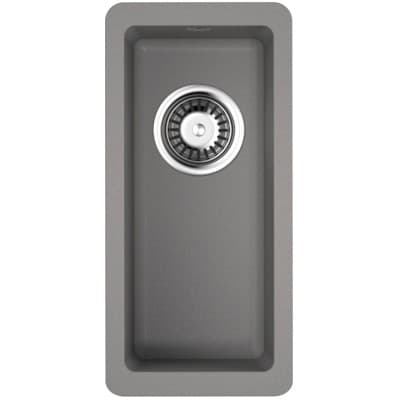 Мойка кухонная прямоугольная Omoikiri (Омойкири) Kata 20-U-GR Leningrad Grey (4993376)