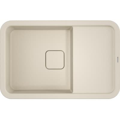 Мойка кухонная прямоугольная Omoikiri (Омойкири) Tasogare 78-PA Пастила (4993746)