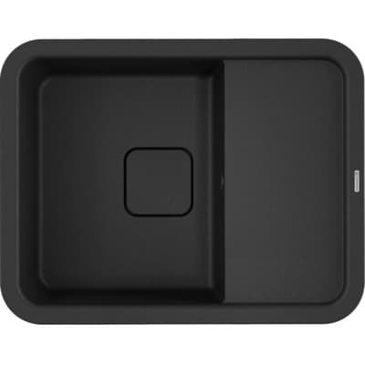 Мойка кухонная прямоугольная Omoikiri (Омойкири) Tasogare 65-BL Черный (4993490)