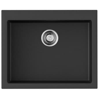 Мойка кухонная прямоугольная Omoikiri (Омойкири) Bosen 61-BL Черный (4991209)