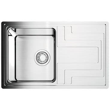 Мойка кухонная прямоугольная Omoikiri (Омойкири) Mizu 78-IN нержавеющая сталь (4973730)