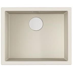 Мойка кухонная прямоугольная Omoikiri (Омойкири) Yamakawa 55-U/I-WH белый (4993783)